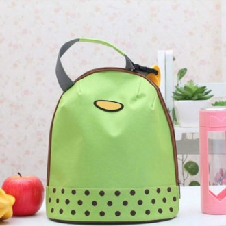 Portable Cooler Tote Insulated Canvas Lunch Bag Thermal Food Picnic Bento Lunch Bags(Green)