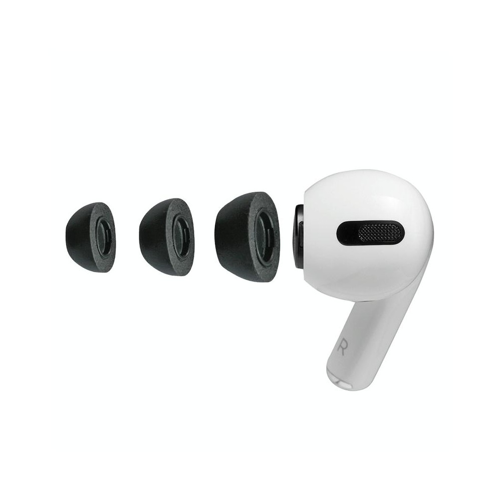 ZS0164 Slow Rebound Foam Earmuffs for AirPods Pro, Size: L (Black)