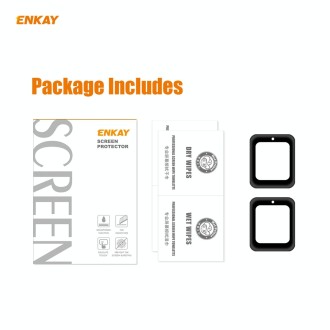 For Redmi Watch 2 PCS ENKAY Hat-Prince 3D Full Screen Soft PC Edge + PMMA HD Screen Protector Film