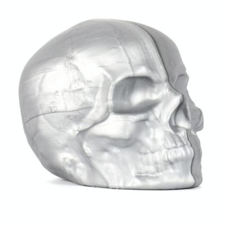 Skull Silicone Leak-Proof Fresh-Keeping Wine Stopper(Ancient Silver)