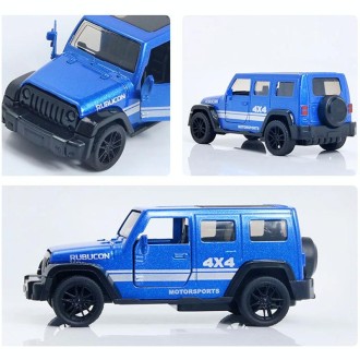 1:43 Alloy Car Model Off-road Car Two-door Pull-back Boy Car Toy(Random Color Delivery)