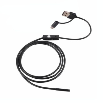 AN100 3 in 1 IP67 Waterproof USB-C / Type-C + Micro USB + USB HD Endoscope Snake Tube Inspection Camera for Parts of OTG Functio