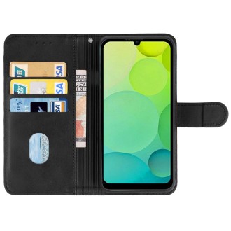 For Ulefone Note 6T Leather Phone Case(Black)