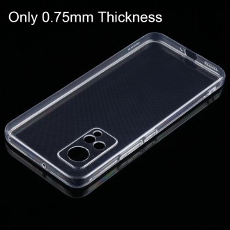 For Meizu 18X 0.75mm Ultra-thin Transparent TPU Soft Protective Case