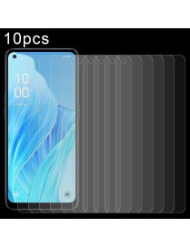 For OPPO Reno9 A 10pcs 0.26mm 9H 2.5D Tempered Glass Film