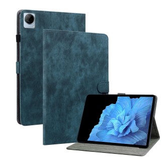 For vivo Pad 11 2022 Tiger Pattern PU Tablet Case(Dark Blue)