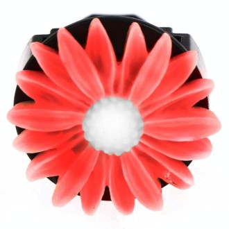 Colorful Resin Daisy Car Air Vent Aromatherapy Decorative Clip, Color: Red