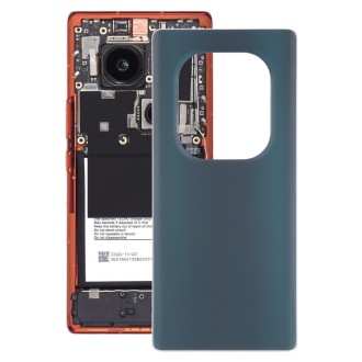 For Tecno Phantom X2 AD8 Original Battery Back Cover(Blue)