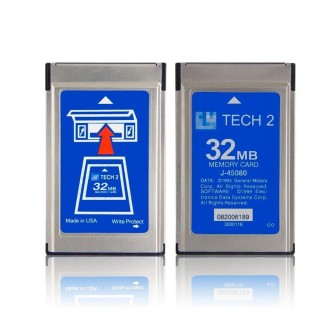 For Saab 1999-2012 GM Tech T2 32MB Dedicated Data Card, English Version