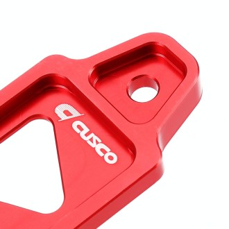 Universal Car Long Stainless Steel Battery Tie Down Clamp Bracket, Size: 21.6 x 4.4 x 1cm (Red)