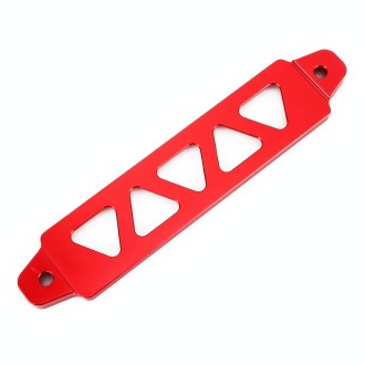 Universal Car Long Stainless Steel Battery Tie Down Clamp Bracket, Size: 21.6 x 4.4 x 1cm (Red)