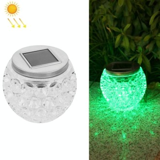 Solar Outdoor Wishing Glass Jar Courtyard Decoration Light(Color Light)