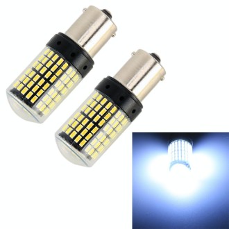 2 PCS 1156 / BAU15S DC12V / 18W / 1080LM Car Auto Turn Lights with SMD-3014 Lamps (White Light)