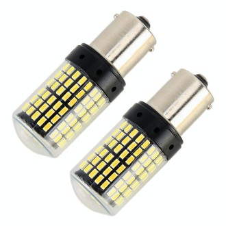 2 PCS 1156 / BAU15S DC12V / 18W / 1080LM Car Auto Turn Lights with SMD-3014 Lamps (White Light)