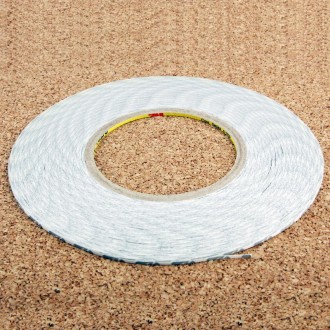 3mm 3M Double Sided Adhesive Sticker Tape for iPhone / Samsung / HTC Mobile Phone Touch Panel Repair, Length: 50m(White)