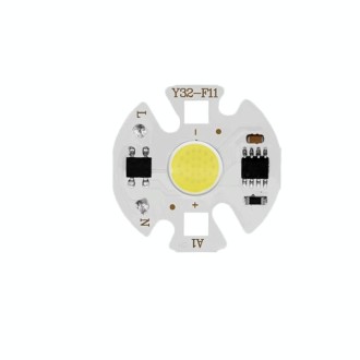 10 PCS COB LED Light Chip AC 220V LED Bulb Light Intelligent IC Driver Bulb Light DIY Spotlight Downlight Chip Outdoor Flood Lig