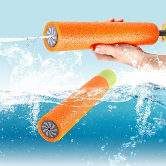 Foam Water Pistol Shooter Super Cannon Kids Toy For Children Beach Water Guns Water Shooter Soakers, Color Random