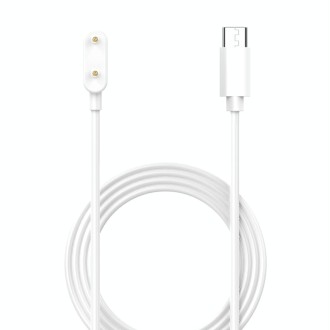 For Samsung Galaxy Fit 3 Smart Watch Charging Cable, Length: 1m, Port:USB-C / Type-C(White)