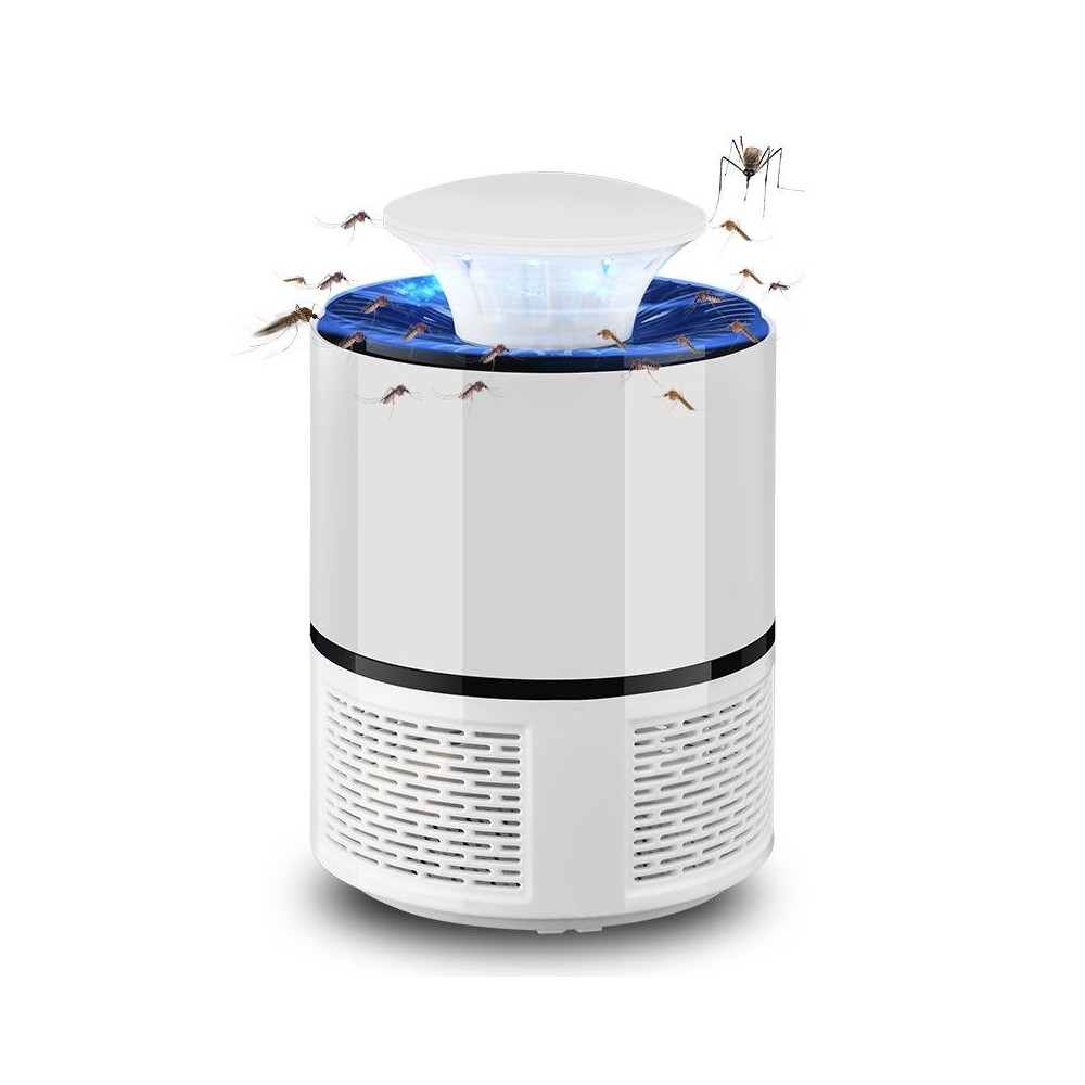 Household Mute Inhalation Photocatalyst USB Physical Mosquito Killer 365-White(USB Direct)