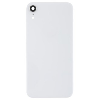 Battery Back Cover with Back Camera Bezel & Lens & Adhesive  for iPhone XR(White)