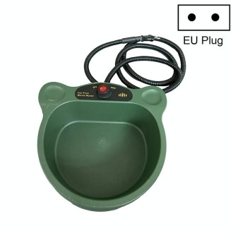 Outdoor Heating Bowl Pet Food Tray Automatic Thermostatic Water Bowl For Cats & Dogs(EU Plug)