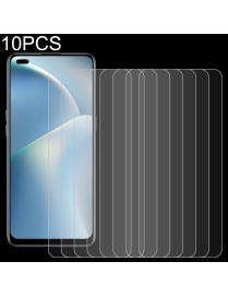 10 PCS For OPPO A93 0.26mm 9H 2.5D Tempered Glass Film