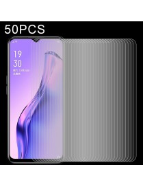 For OPPO A31 (2020) 50 PCS 0.26mm 9H 2.5D Tempered Glass Film