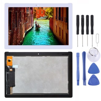 LCD Screen and Digitizer Full Assembly for Asus ZenPad 10 Z301MFL LTE Edition /   Z301MF WiFi Edition 1920 x 1080 Pixel(White)