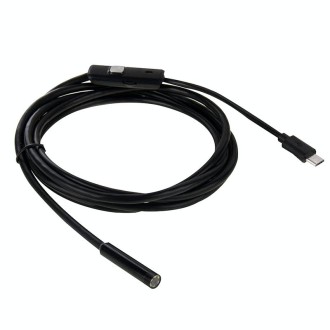 AN97 Waterproof Micro USB Endoscope Snake Tube Inspection Camera for Parts of OTG Function Android Mobile Phone, with 6 LEDs, Le