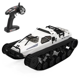 SG-1203 1:12 2.4G Simulation Remote Control EV Tracked Vehicle Tank Off-road Vehicle Model Car Toy (White)