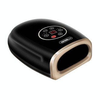 Hand Finger Joint Massager Wrist Palm Physiotherapy Mouse Hand Meridian Acupoint Massager, Specification: Charging(Pearl Black)