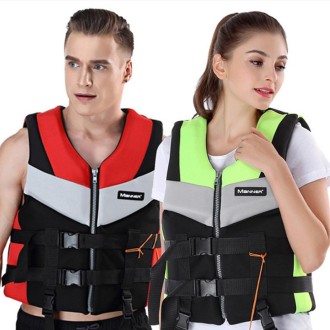 MANNER QP2030 Adult Buoyancy Vest Swimming Aid Life Jacket, Size:XXL(Orange)