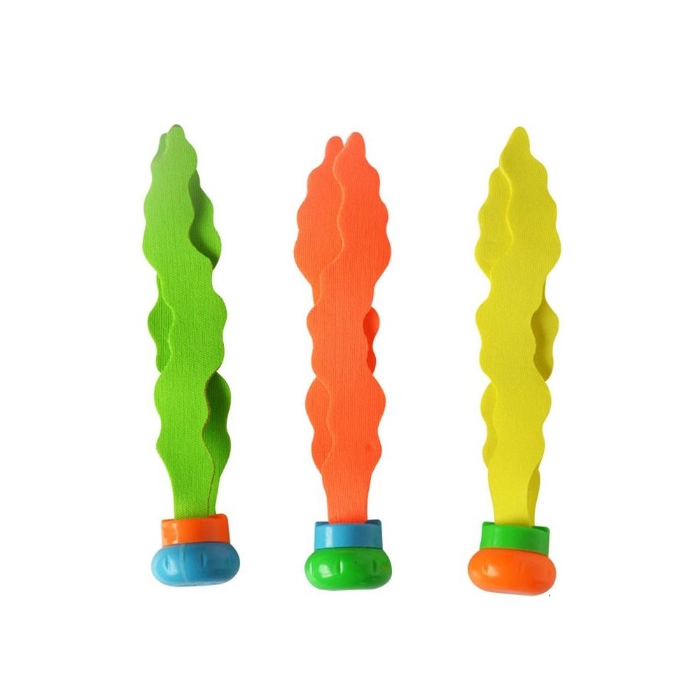 3PCS Small Seaweed Diving Swimming Pool Toys Children Summer Water Toys