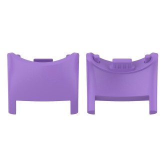 For Xiaomi Mi Band 8 1 Pair  PC Plastic Watch Band Connector(Purple)