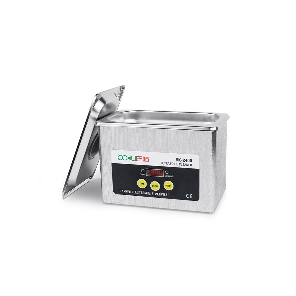 BAKU BK-2400 35W 0.8L LCD Display Ultrasonic Cleaner, AC 110V