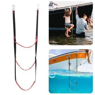 RT-1 Rubber Boat Special Boarding Ladder, Spec: 3-Ladder (Red)