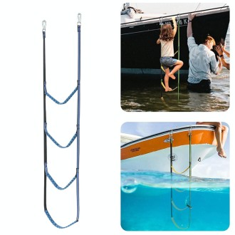 RT-1 Rubber Boat Special Boarding Ladder, Spec: 4-Ladder (Blue)