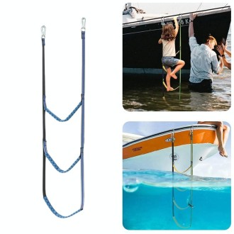 RT-1 Rubber Boat Special Boarding Ladder, Spec: 3-Ladder (Blue)