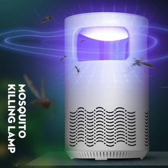 Household Mute Inhalation Photocatalyst USB Physical Mosquito Killer Small Q-White(USB Direct)