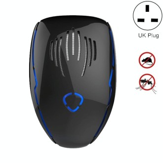 DC-9015 Household Energy-saving Multi-function Variable Frequency Ultrasonic Electronic Mouse and Mosquito Repellent, Style:UK P