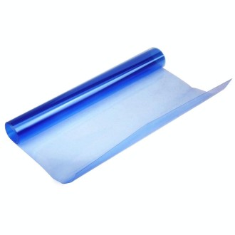 Protective Decoration Flash Point Car Light Membrane /Lamp Sticker, Size: 195cm x 30cm(Dark Blue)