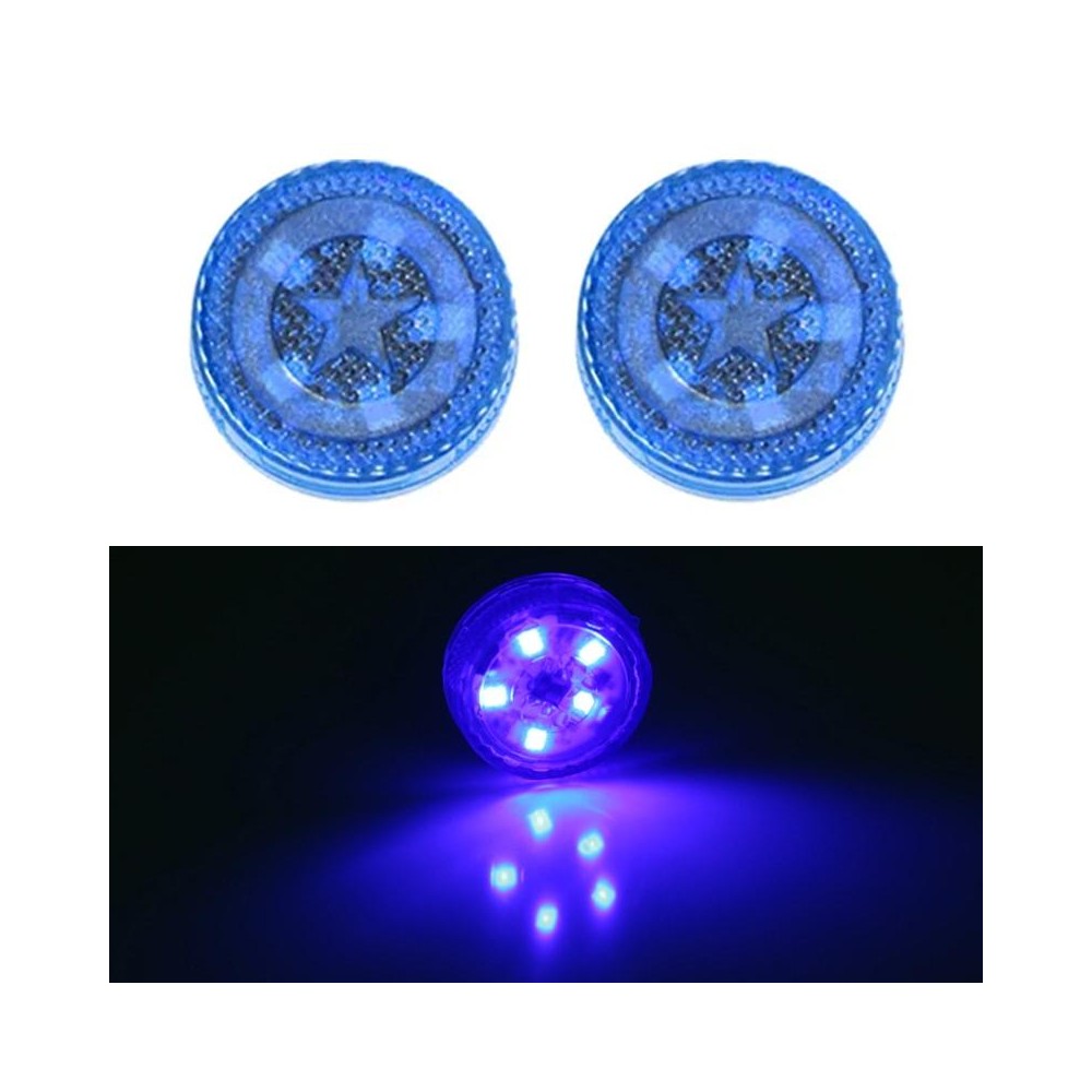 2 PCS Car Door Magnetic Warning Strobe Light Lamp(Blue Light)