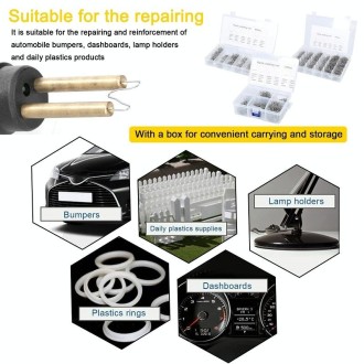 3000pcs /Set Boxed Car Bumper Broken Repair Welding Wire Nails