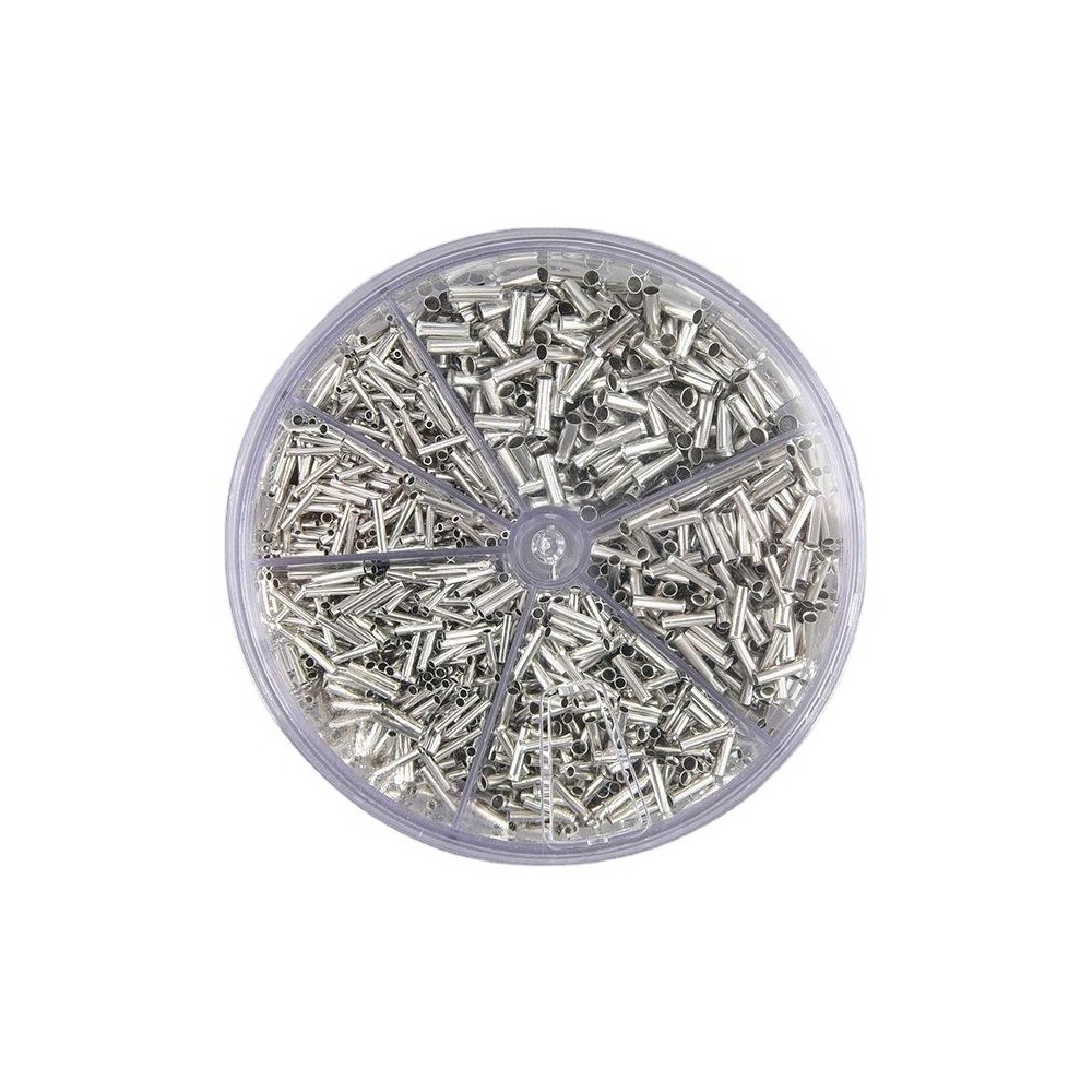 1900pcs /Set Electrical Wiring Tube Type Cold Pressed European Style Pin Set