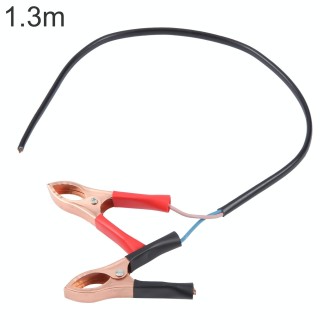 Car Crocodile Clip Charging Connection Cable, Cable Length:1.3m