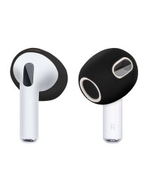 Ear Cap Silicone Protective Case for AirPods 3(Black)