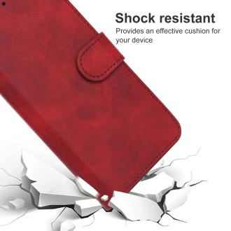 For Ulefone Note 6T Leather Phone Case(Red)