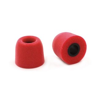 A Pair KZ Soft Memory Foam Earbuds For All In-Ear Earphone(Red)