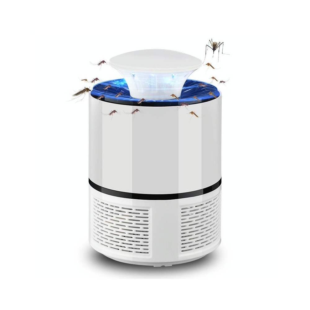 Household Mute Inhalation Photocatalyst USB Physical Mosquito Killer 365-White(USB)