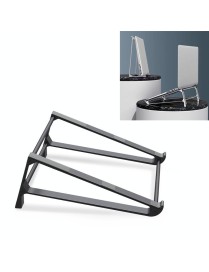 P5 Portable Aluminum Alloy Desktop Multi-function Stable Heat Dissipation Notebook Stand(Space Gray)